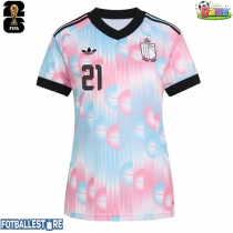 Belgia Timothy Castagne #21 Bortedrakt Dame VM 2026 Kortermet